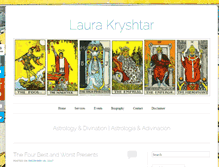 Tablet Screenshot of laurakryshtar.com
